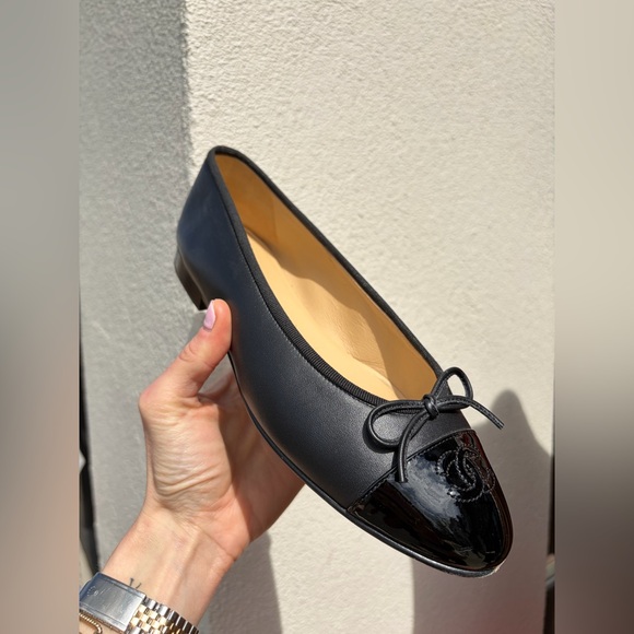 Chanel black classic iconic ballerinas - Picture 2 of 12